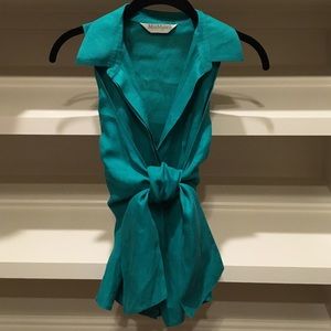 MaxMara Turquoise Top